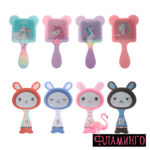 FARRES MC208 Расчёска+зеркальце , набор 2 в 1 6,5 х 11 см (*12*720)
