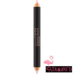 CATRICE Хайлайтер дуо в карандаше Highlighting Hero Duo Pencil 020