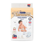 Tanoshi Premium Подгузн.д/детей, размер M 6-11 кг, 62 шт Baby Diapers