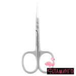 Nippon Nippers. S-04J Ножницы для кутикулы. Загнутый кончик (крючок). Длина 99 мм. Ручная заточка.