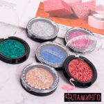Farres 1231-01 Тени для век "Glitter" с крупными блестками (пурпурный) (*6*432) (*12)